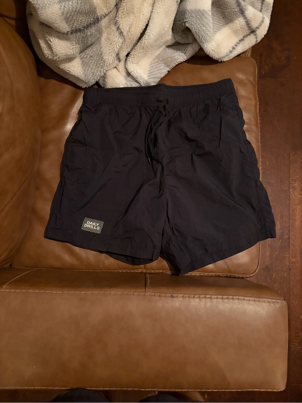 Daily Drills Men's Navy Athletic Shorts